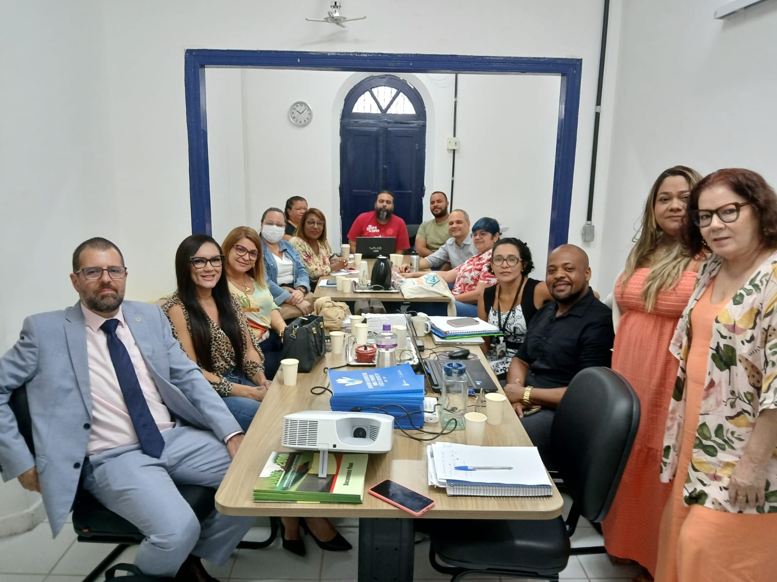 CONSELHO MUNICIPAL DE EDUCAÇÃO E O PROMOTOR DE JUSTIÇA REUNIRAM-SE NO DIA 02 DE OUTUBRO DE 2024
